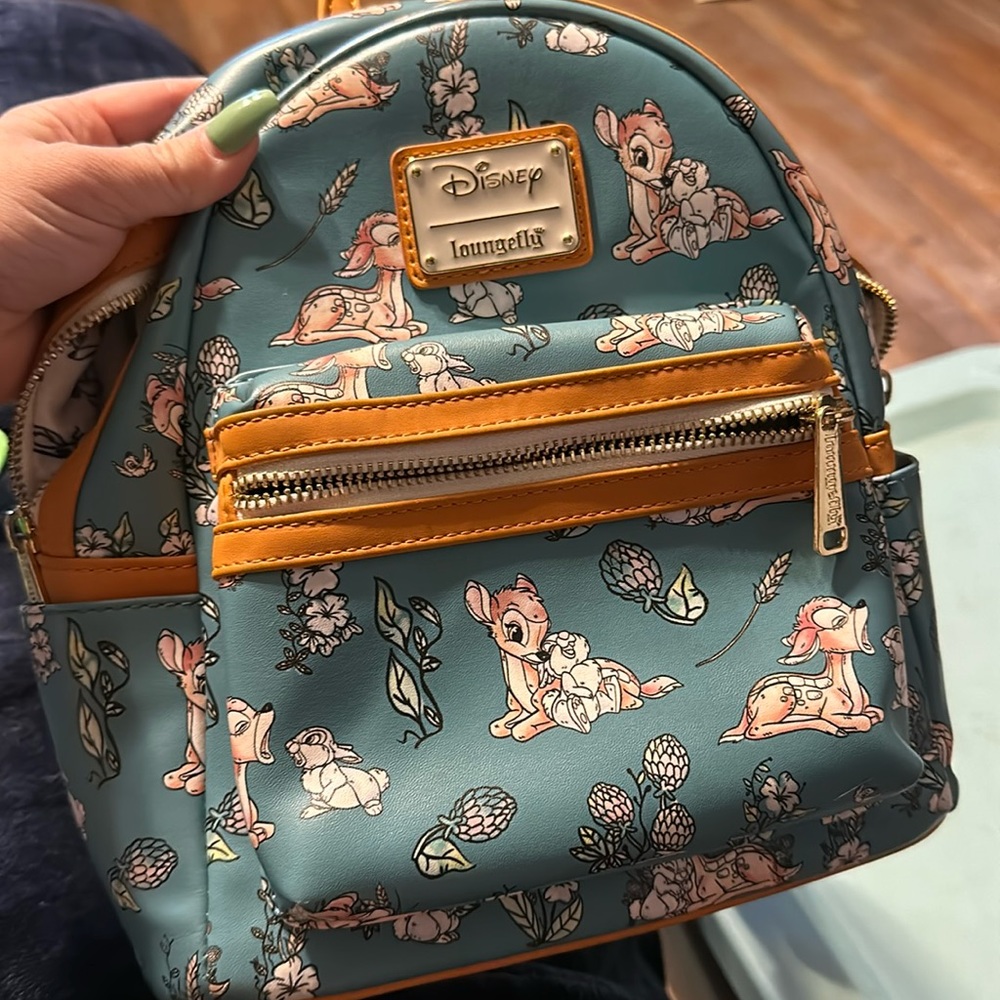Bambi and thumper Disney loungefly backpack